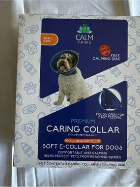 Soft E-Collar for Dogs – Blue Caring Collar (Small)